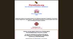 Desktop Screenshot of fiorediloto.org